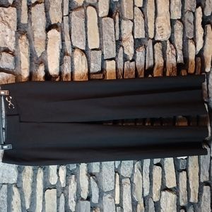 White House Black Market dress pants black sz 8